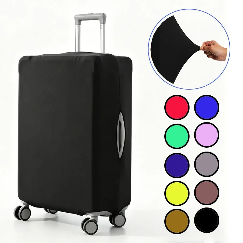 protecteur de valises de voyage élastique épais pour valises de voyage de 18 à 32 pouces, housse de bagage, accessoires de voyage xlxbht02