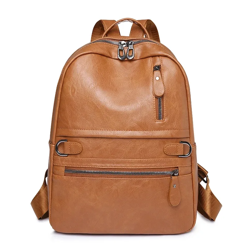 sacs de voyage multifonctionnels vintage pour femmes, sac à dos grande capacité, sac d'école étudiant, cartables en cuir de vachette de luxe pour femmes, nouveau