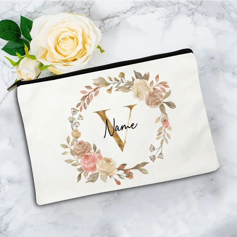pochette à cosmétiques personnalisée pour mariage, pochette à cosmétiques pour fête, pochette à cosmétiques individuelle, sac de maquillage en toile de voyage, organisateur, cadeaux pour femme