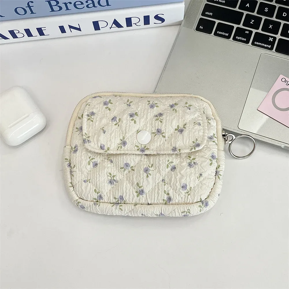 dessin animé mignon petit voyage cosmétique rouge à lèvres écouteur carte portable sac de rangement sac à main femmes cadeau pochette dans les sacs de maquillage organisateur