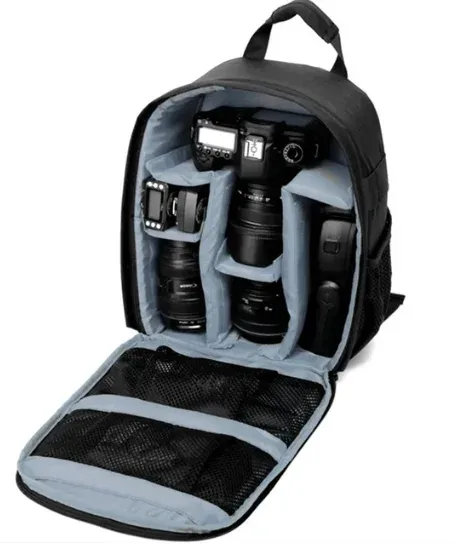 sac à dos pour appareil photo numérique dslr, résistant à l'usure, étanche, multifonctionnel, respirant, pour photographie, boîte