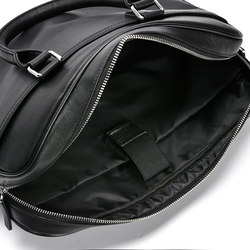 porte-documents en cuir véritable pour hommes, sac à main en cuir de vache naturel, sac à bandoulière de loisirs, sac d'affaires pour hommes pour ordinateurs portables