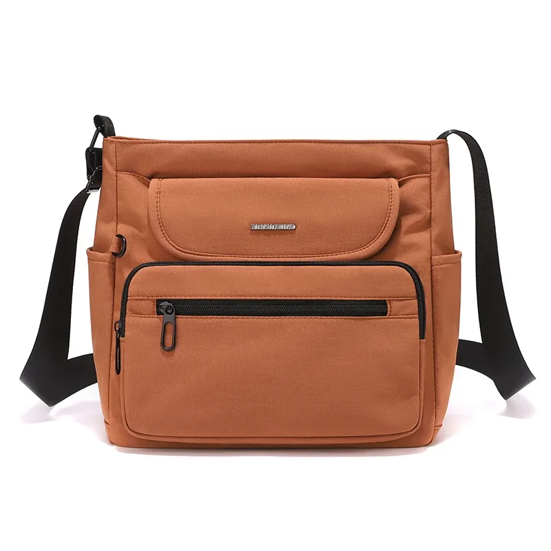 sac à main en nylon léger pour femmes, sac bandoulière, grande capacité, multi-compartiments, sac fourre-tout décontracté pour tous les jours, sac de voyage, sac à bandoulière