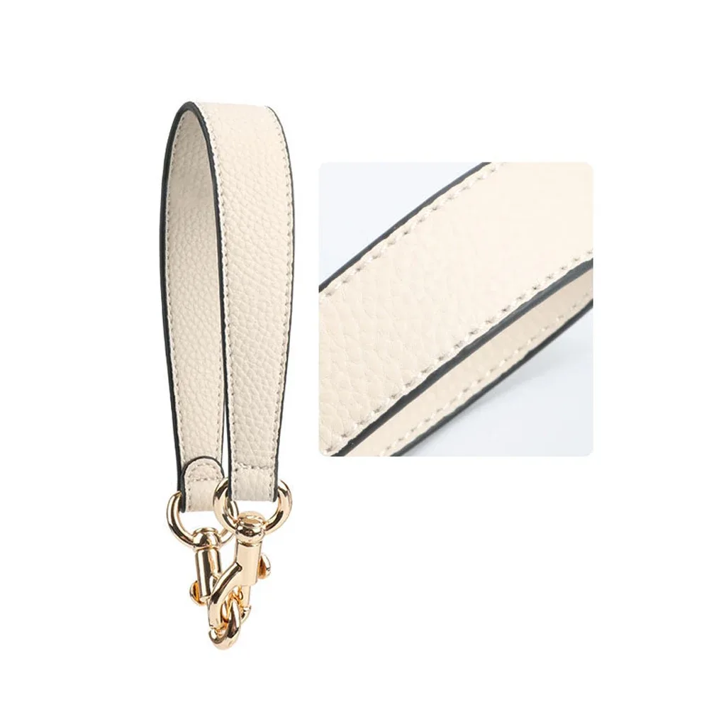 sangle de sac de conception de marque pour sac fourre-tout sous les bras, sacs à main, sangle de sac initiée par la poignée, sangle en cuir vachetta, accessoires de sac