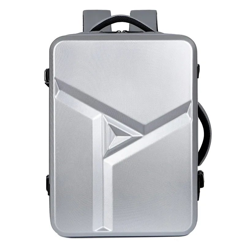 sac à dos rigide pour ordinateur portable 17 pouces pour homme, grande capacité 50l, extensible, étanche, sac à dos de voyage avec chargement usb, mochilas de hombre