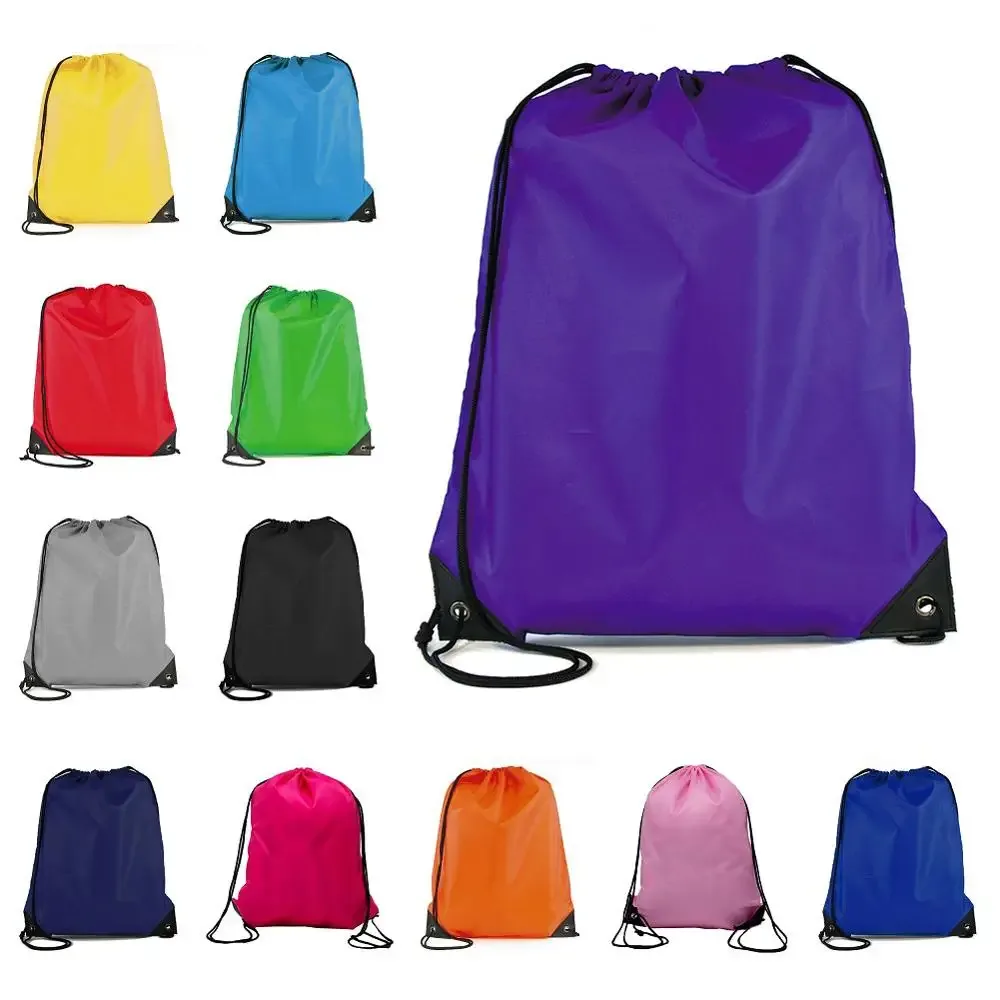 sac de sport étanche pour enfants, portable, épais, ceinture à cordon, sacs à dos d'équitation, gymnastique, chaussures à cordon, danse, ballet, pe