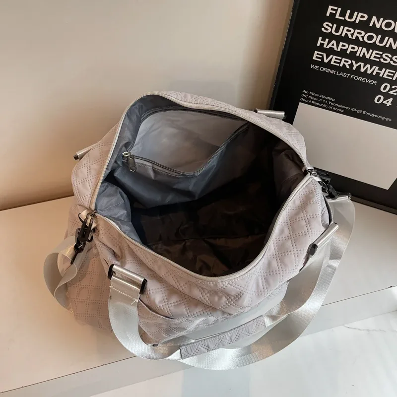 sac de voyage étanche en plein air de grande capacité, sac à main de bagage pour femmes, sac à bandoulière en nylon pour hommes, sac de sport, sacs à bandoulière