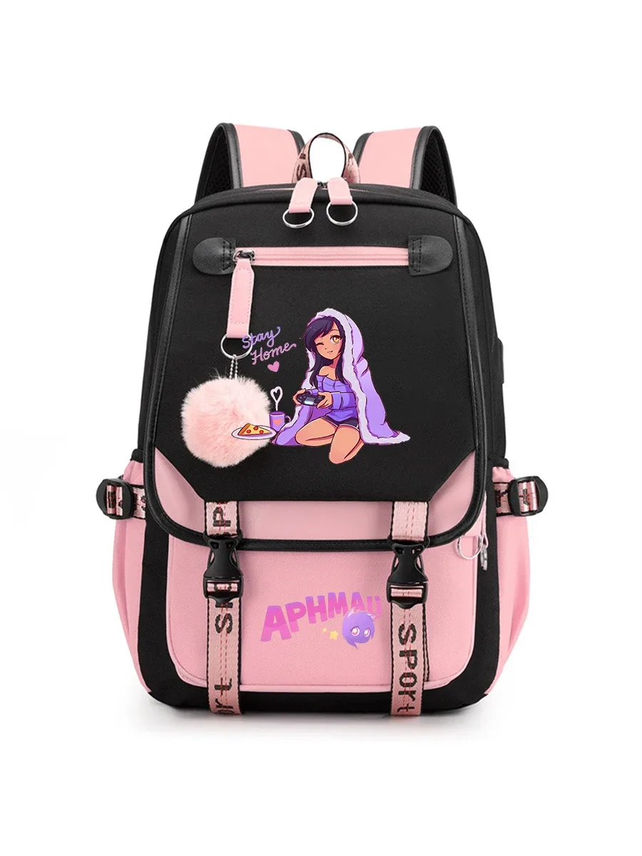 sac à dos aphmau anime pour adolescents, sacs à livres tendance pour la rentrée scolaire, sac à dos pour ordinateur portable pour étudiants