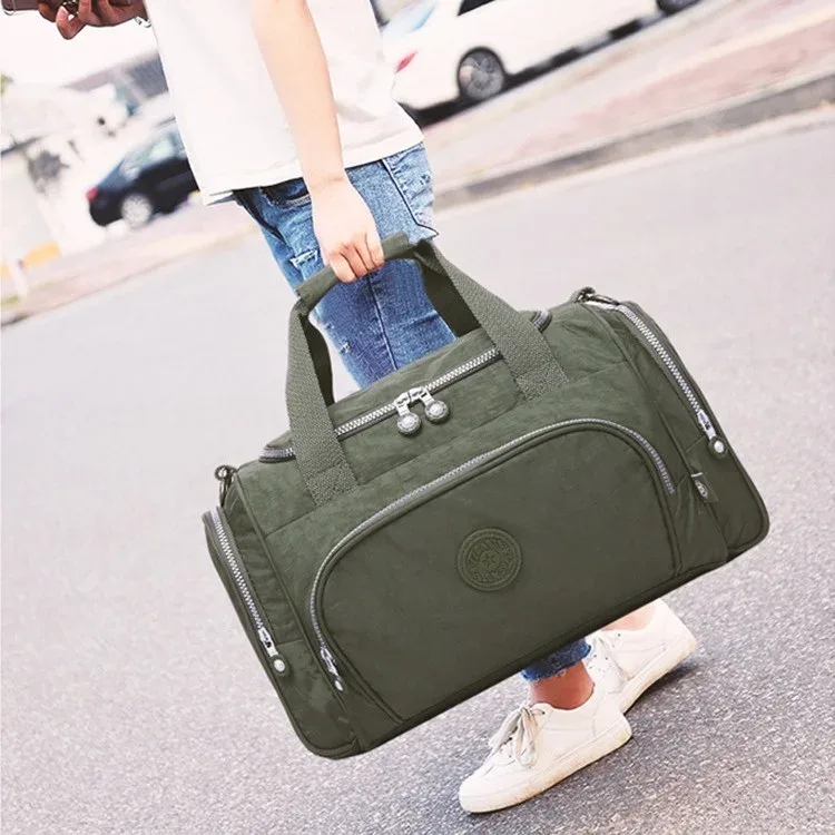 sacs à main en nylon de marque pour femmes, sac de voyage léger, sac de voyage à main, bagage à main pour voyage
