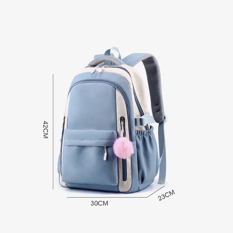 sac à dos d'école pour filles mignon capybara & bubble tea imprimé cartables femmes filles sacs d'école décontractés sac à dos de voyage à la mode