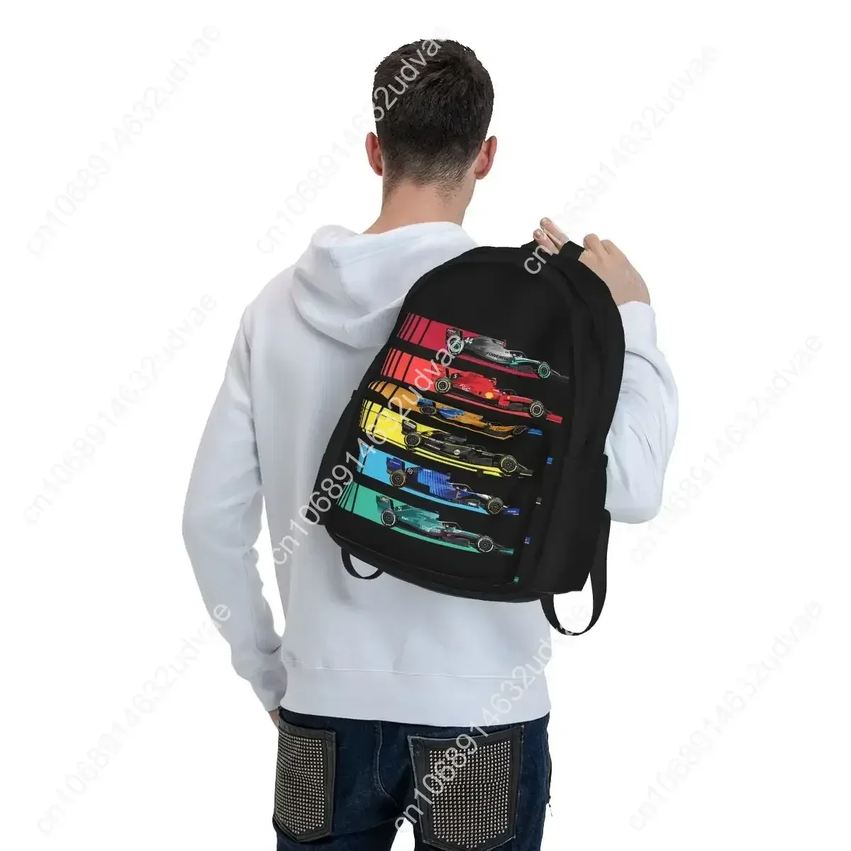 sacs à dos pour voitures de course, sacs d'école, sacs à dos de dessin animé, sacs à dos pour ordinateur portable, sacs à bandoulière