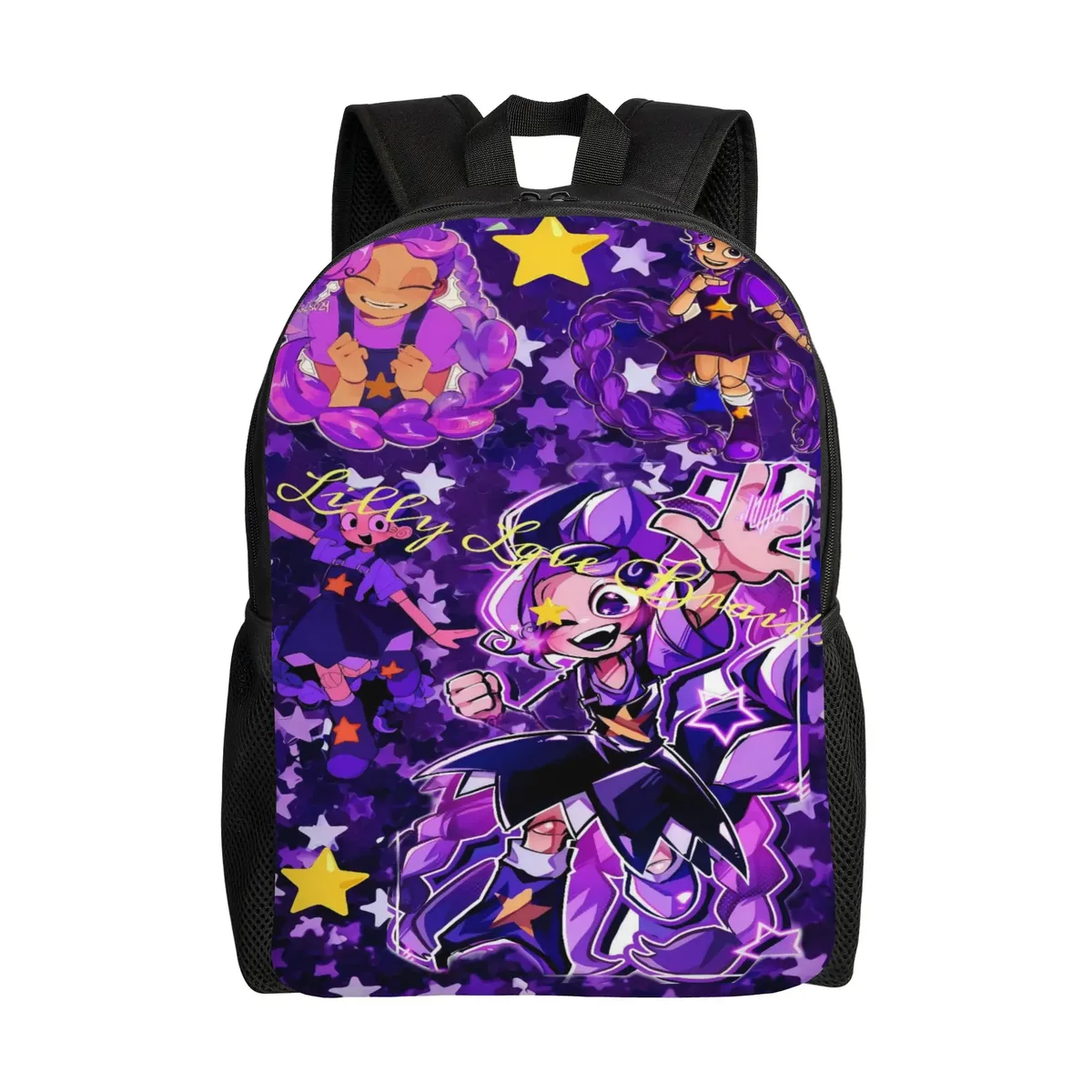 sac à dos de randonnée en polyester pour femme, durable et élégant, idéal pour le lycée - liilyys-loveebraided rucksack