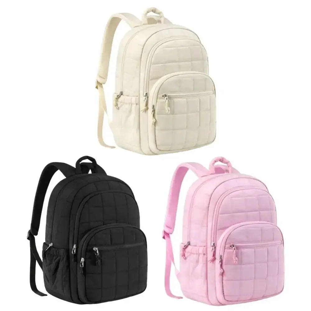 sac à dos de voyage unisexe créatif, tendance, imperméable, pour étudiants, couleur unie, durable, sacs d'école pour étudiants, voyage