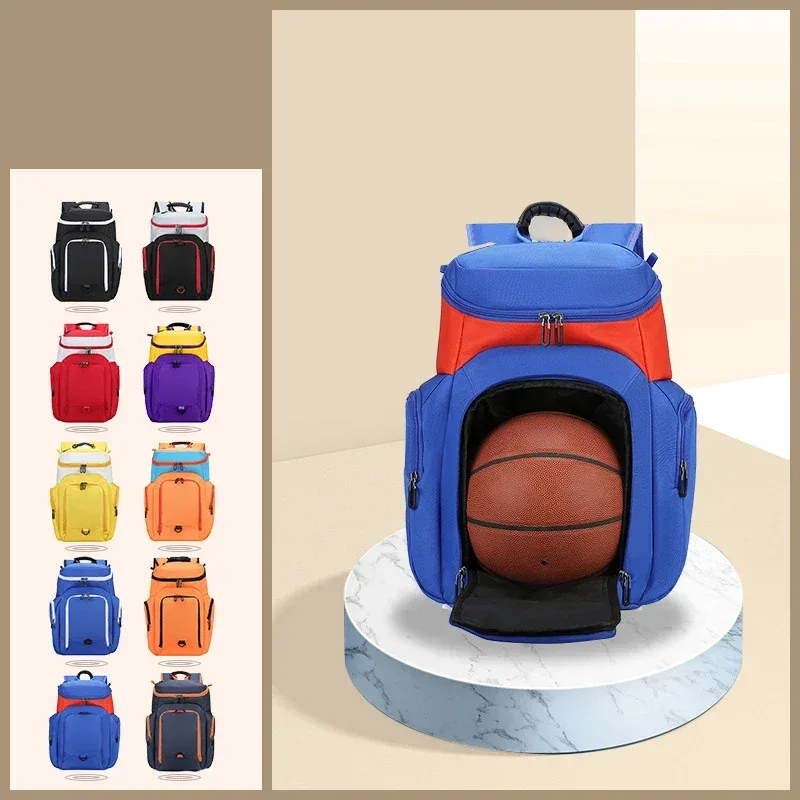sac à dos de basket-ball pour hommes et femmes, sac de football avec compartiment pour chaussures, sac de sport pour enfants, sac de sport de grande capacité