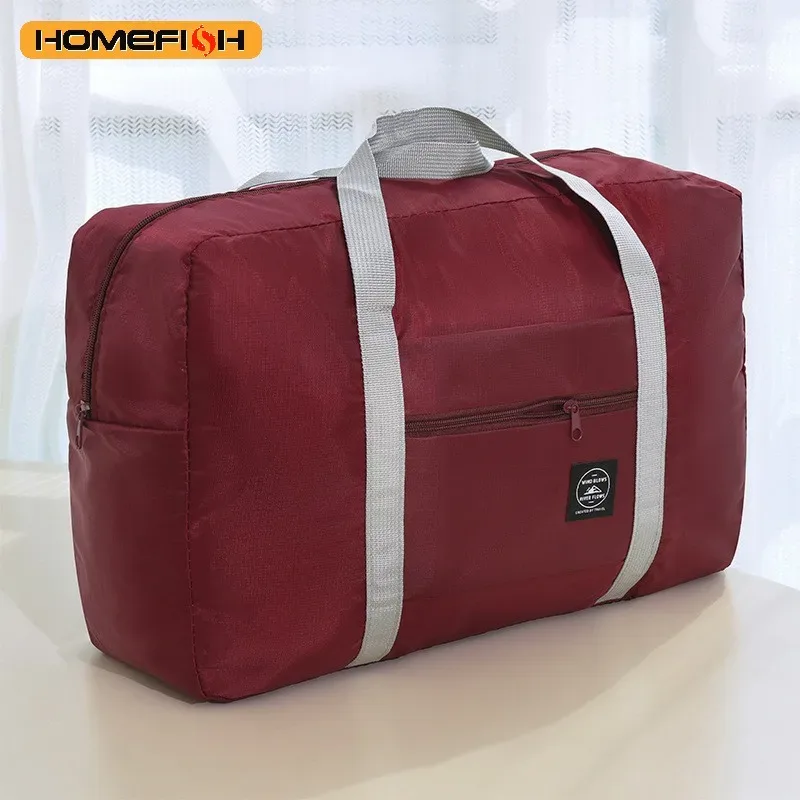 sac de voyage pliable de grande capacité, sac de sport portable, bagage à emporter en cabine, sac de rangement pour vêtements, sac à main pour les voyages, les déménagements et les pique-niques.