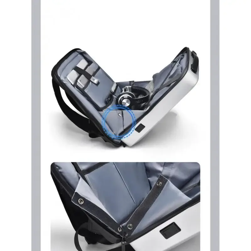 sac à dos d'affaires pour hommes, grande capacité, pour sports électroniques, pochette d'ordinateur, multifonctionnel, décontracté, voyage, coque rigide, pc, étanche