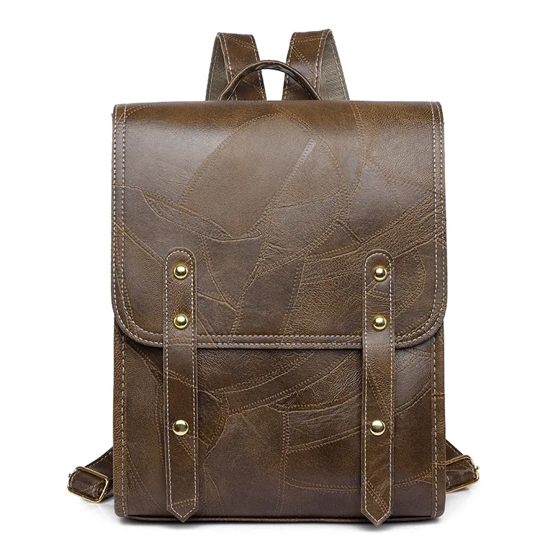 nouveau sac à dos tendance en cuir pu pour femme, grande capacité, imperméable, pour l'université, sac d'école pour ordinateur portable, sac de voyage mignon pour fille