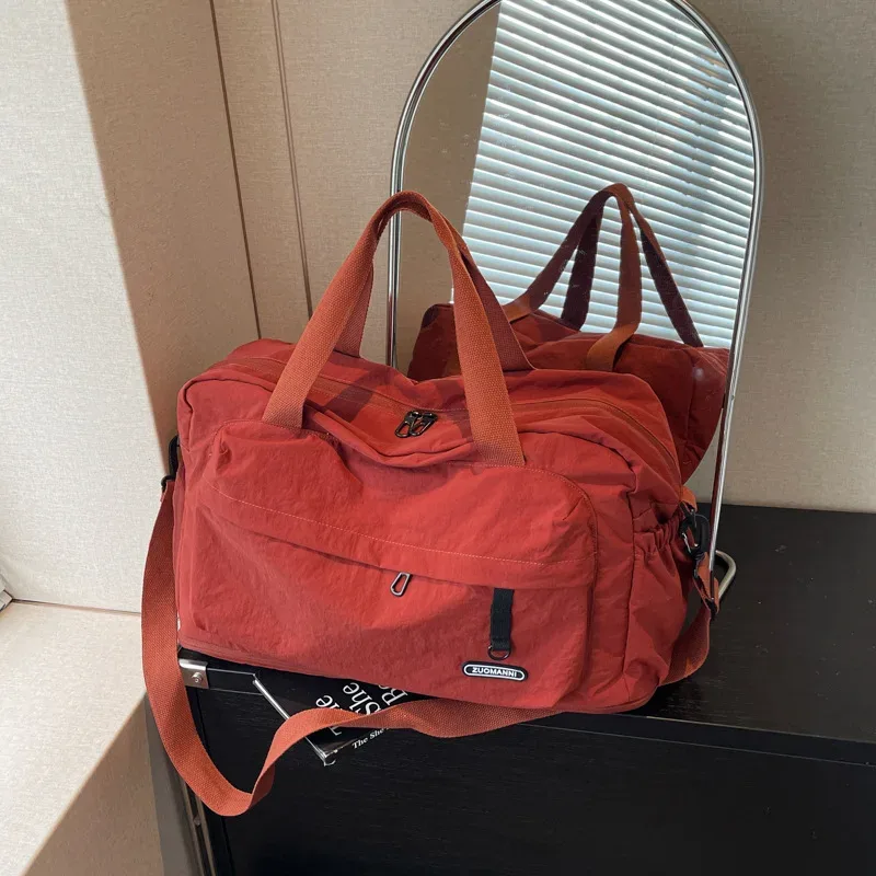 sac de voyage grande capacité pour courts séjours, unisexe, léger, sac bandoulière pour voyages d'affaires, sac de sport et de fitness imperméable