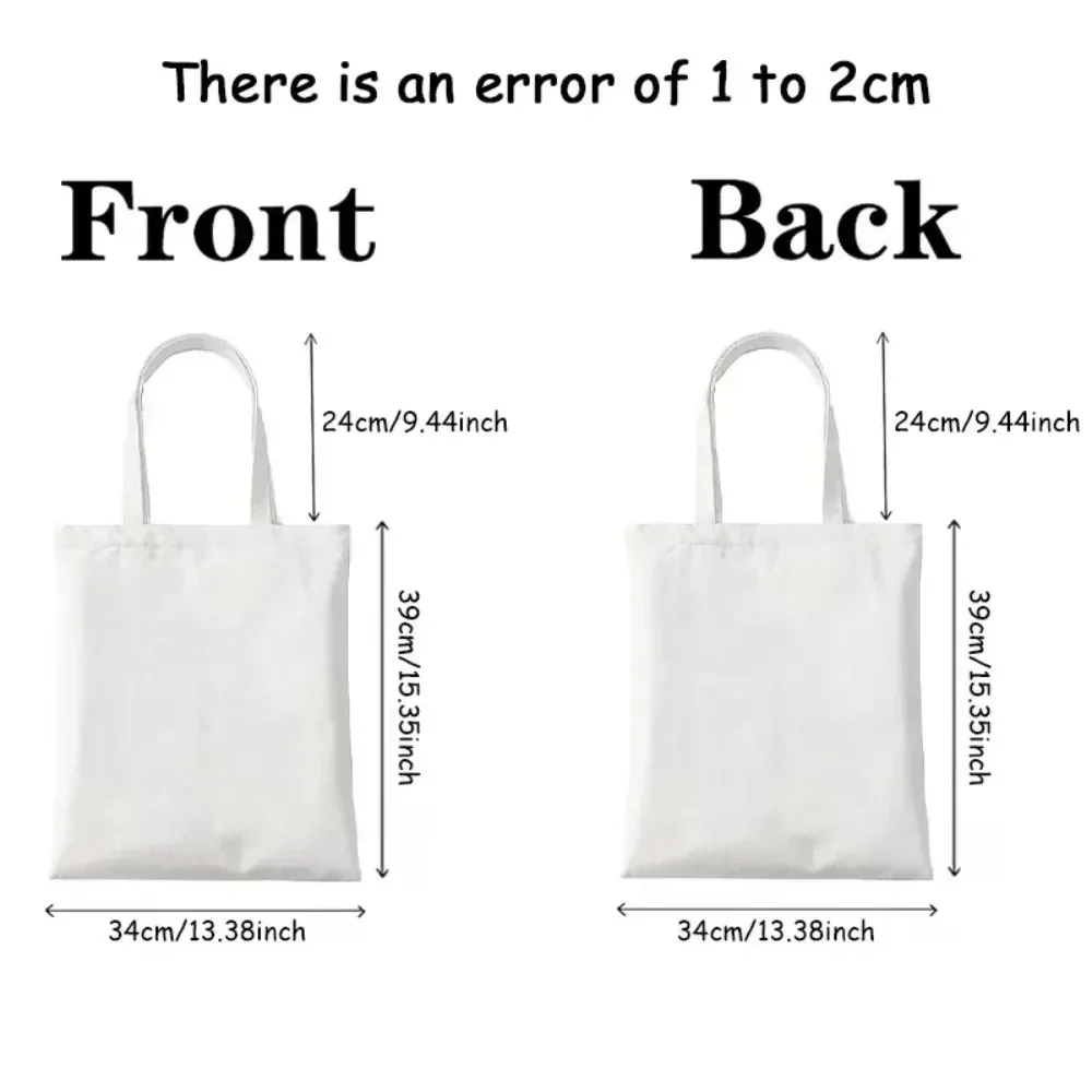 sac fourre-tout personnalisé en toile avec photo, imprimez votre propre image, grande capacité, sac à bandoulière réutilisable, sac de shopping personnalisé ﻿