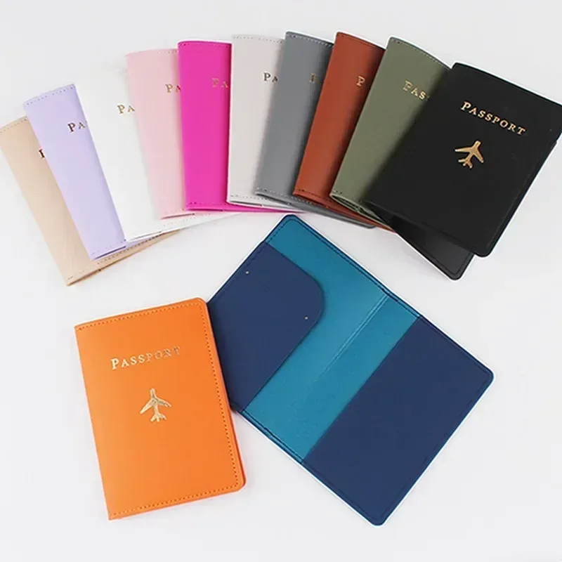 femmes hommes passeport couverture sacs passeport titulaire étui voyage essentiels étiquette de bagage pour voyage bagages étiquette valise étiquettes