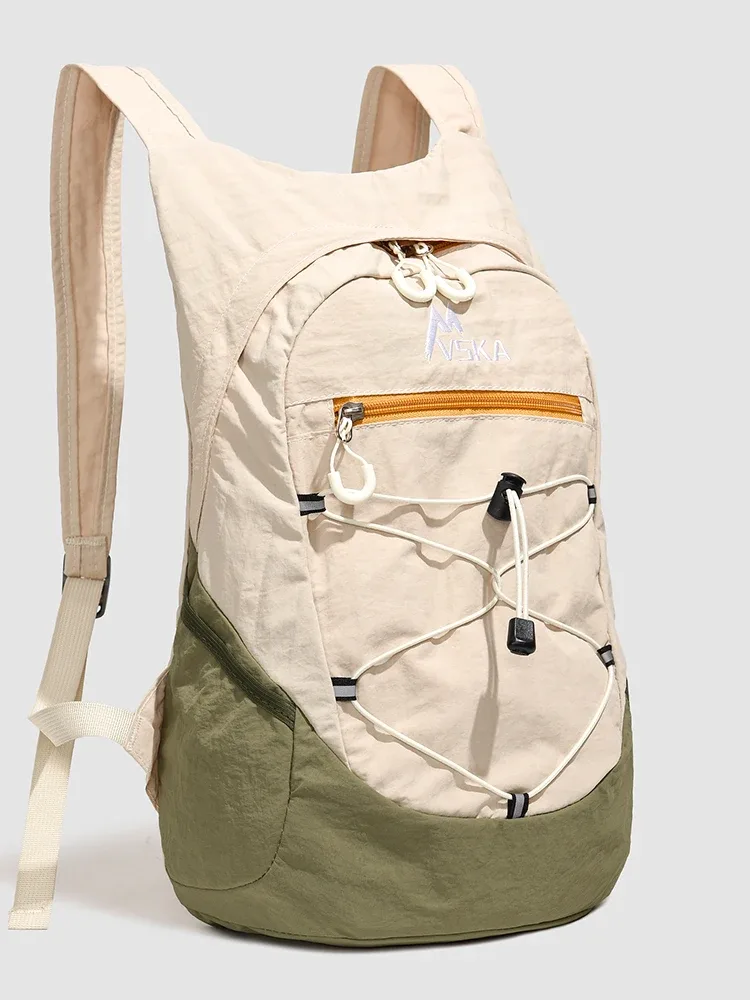 sac à dos de randonnée en plein air, sac à dos léger pliable et hydrofuge à plusieurs poches pour les voyages et les sports