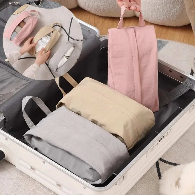 sac de rangement pour sous-vêtements, 3/1 pièces, organisateur de voyage étanche, soutien-gorge, bagages, chaussettes, sac de tri portable, sacs de maquillage résistants à l'usure