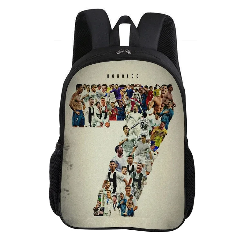 sac à dos cr football star, sac à dos pour enfant, sac à dos scolaire ronaldo, sac à dos de sport de football, sac à dos scolaire tendance, cadeau pour enfants