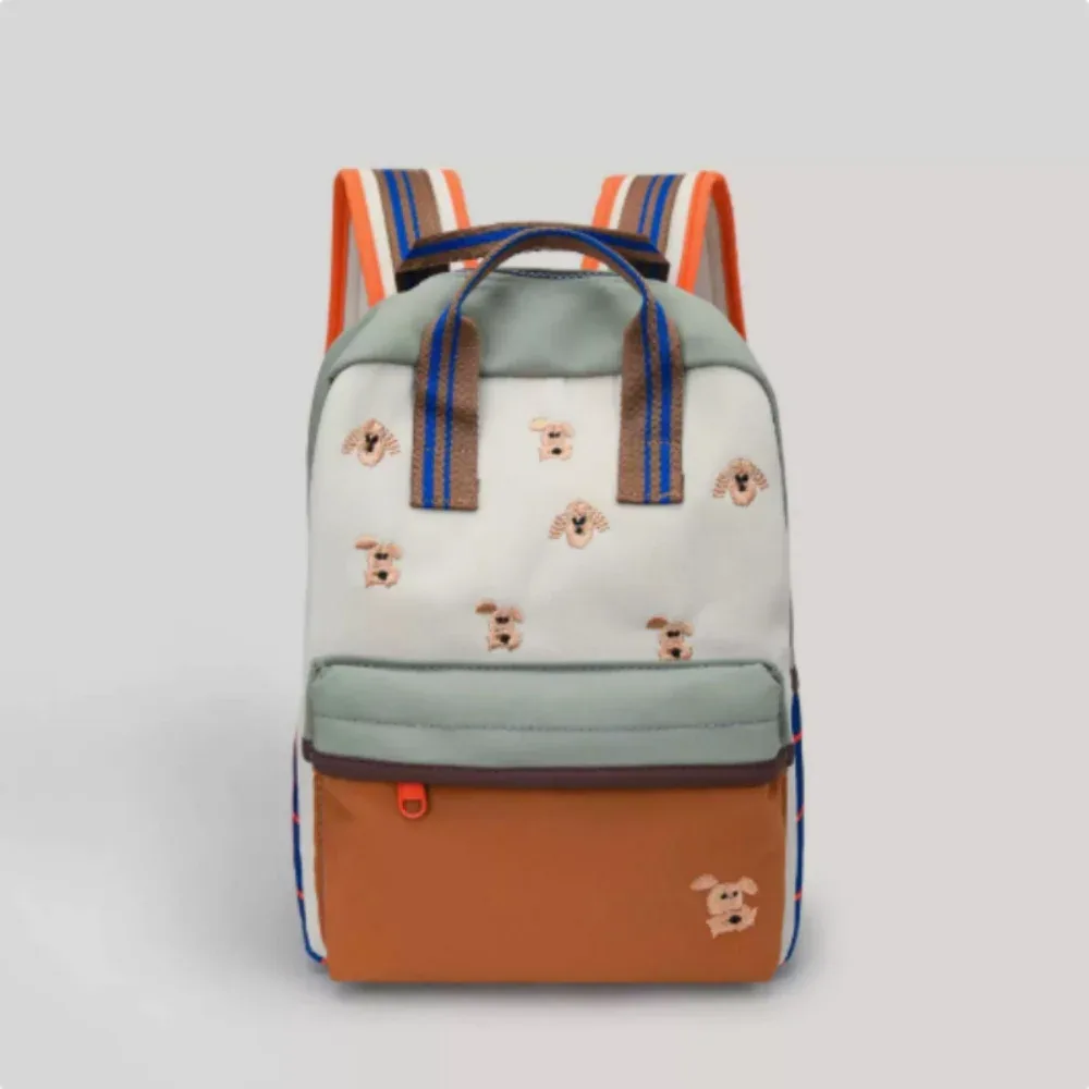 sac à dos pour enfants, sac à dos personnalisé avec nom pour la maternelle, sac à dos brodé avec détails de petit chien, comme cadeau d'anniversaire