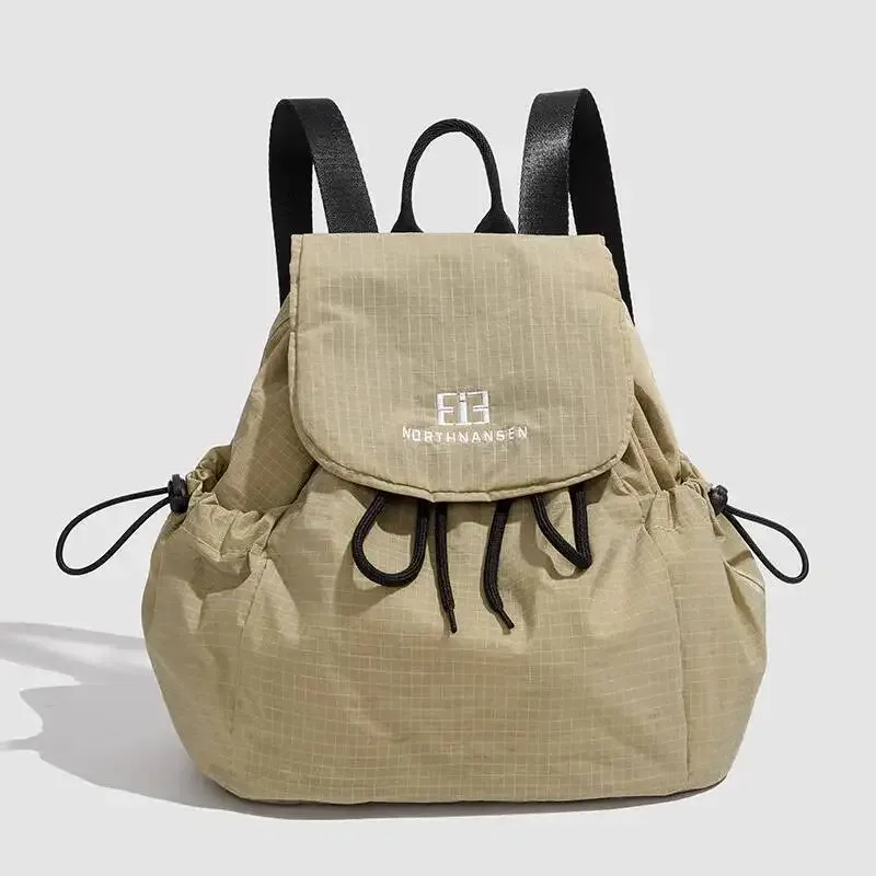 sac à dos de voyage léger pour classe d'étudiant, style paresseux, mignon, à la mode, grande capacité, nouvelle collection printemps 2025