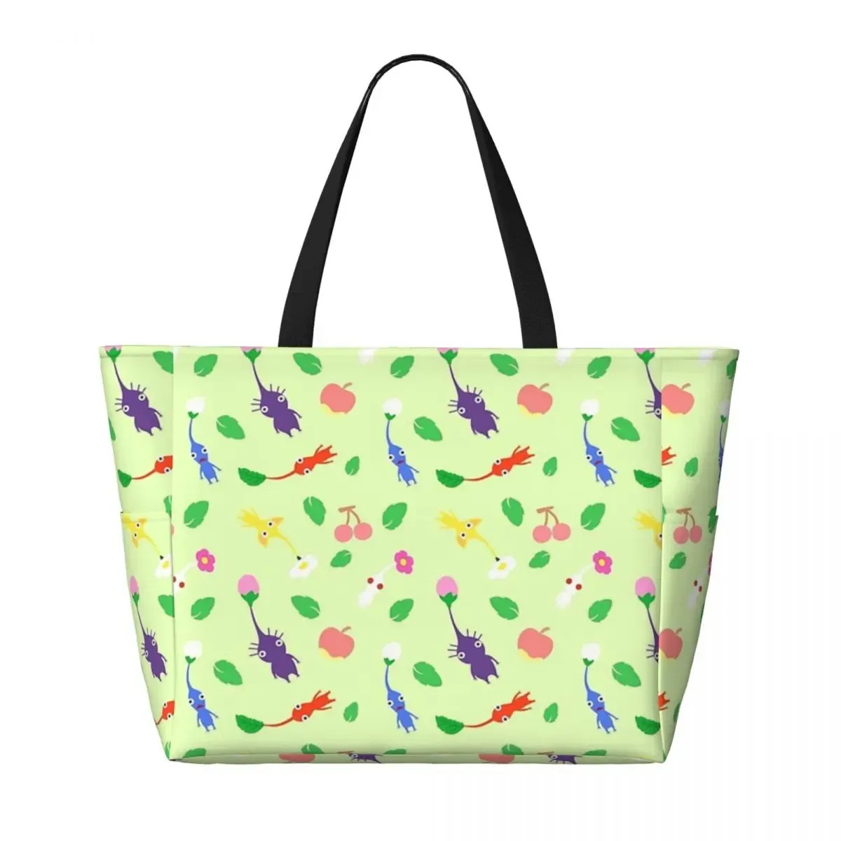 pikmin sac fourre-tout de plage sport gym yoga duffle grand sac fourre-tout femmes sac de voyage sac de fitness