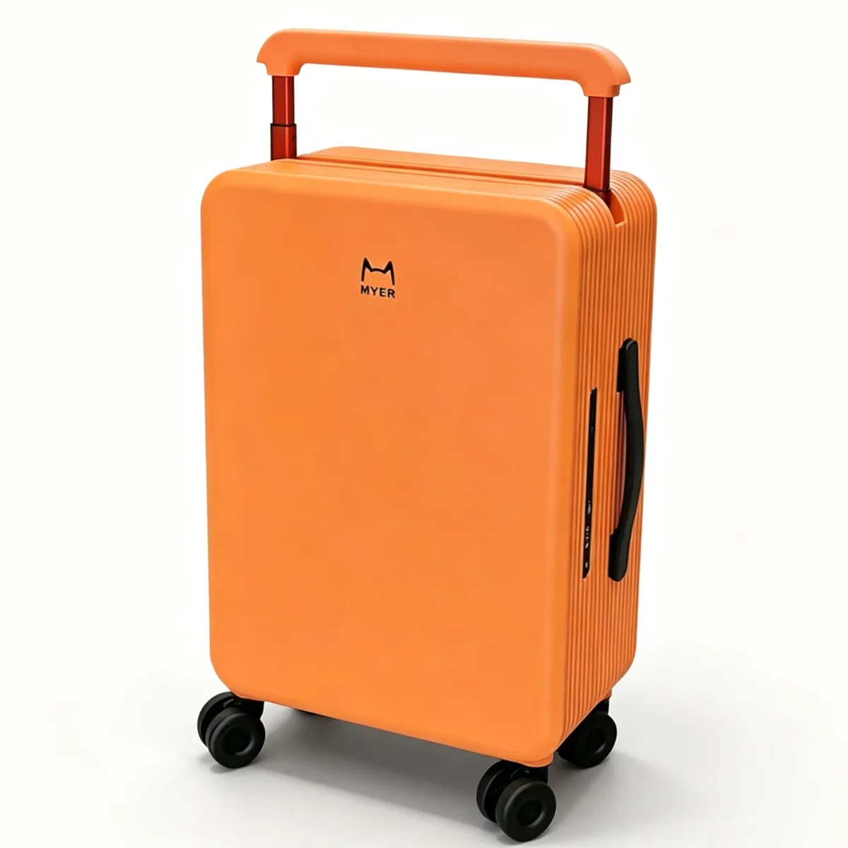 valise de voyage multi-couleurs tendance en polycarbonate rigide 20 pouces, bagage cabine pour femme, à roulettes, avec poignée large, compatible tsa