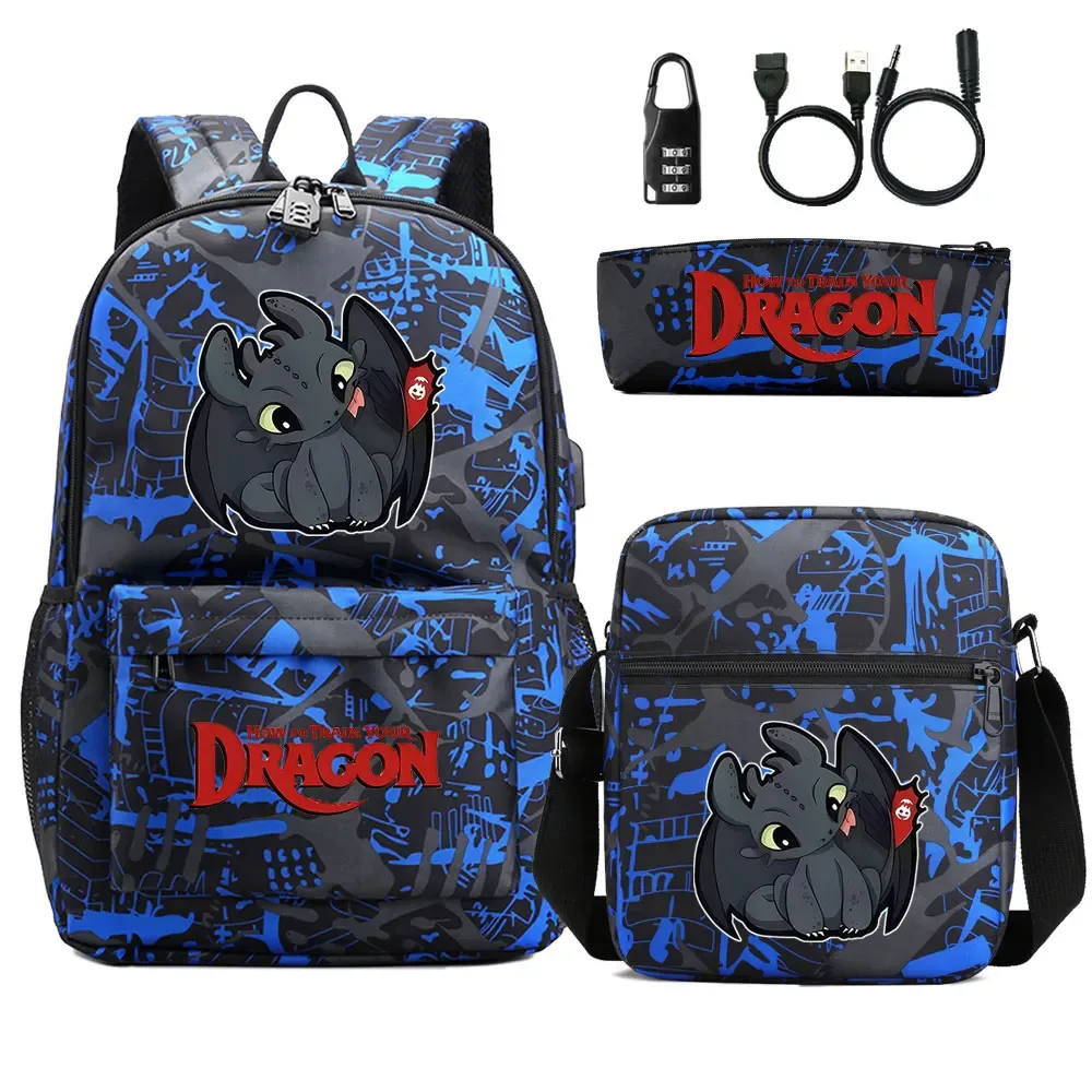 sac dos oxford université logo how to train your dragon motif dragons poche téléphone portable bandoulière arquée fermeture éclair usage enfant voyage