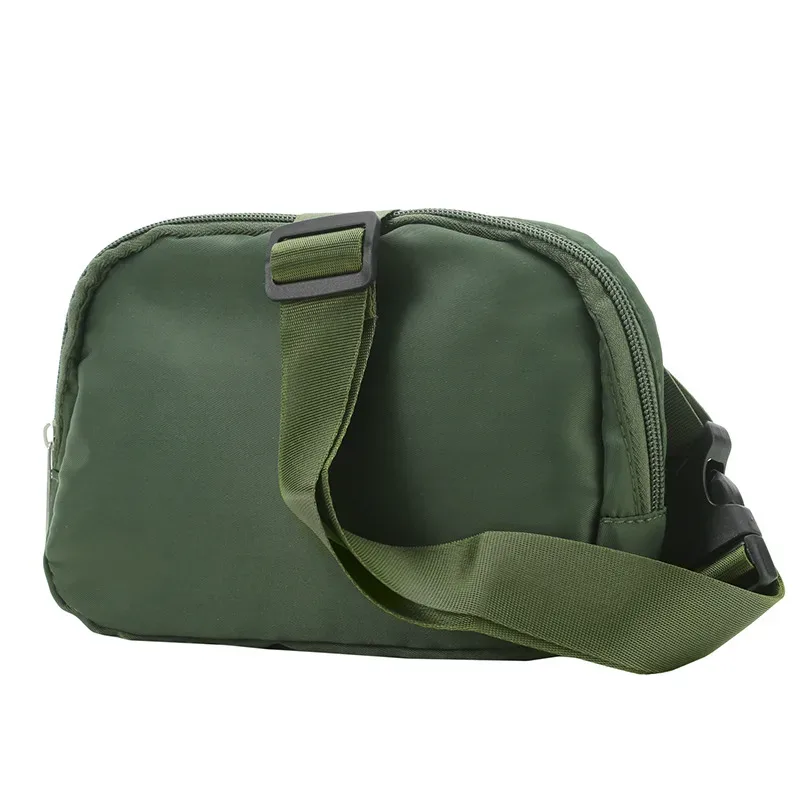 sac banane à fermeture éclair pour femmes, sac de poitrine pour sports de plein air, sac à bandoulière décontracté voyage, sac de ceinture, pochette d'argent, 2024
