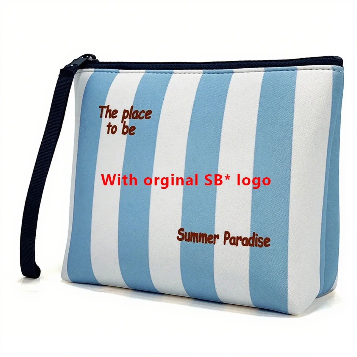 pochette de voyage en néoprène, trousse de toilette, sacs de maquillage en néoprène à la mode pour femmes, sacs à cosmétiques de grande capacité