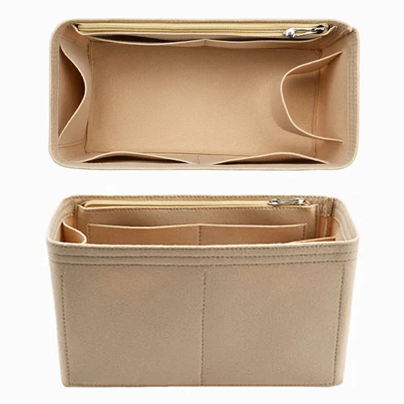 organisateur de sac en feutre yu7 pour sacs à rabat lv speedy 20 25 30 35, sac intérieur, trousse de maquillage, sac de voyage, accessoires pour sacs fourre-tout