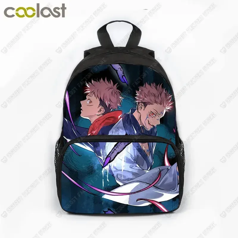 sac à dos de 13 pouces pour enfants, cool gojo satoru, yuji itadori, papeterie scolaire pour garçons