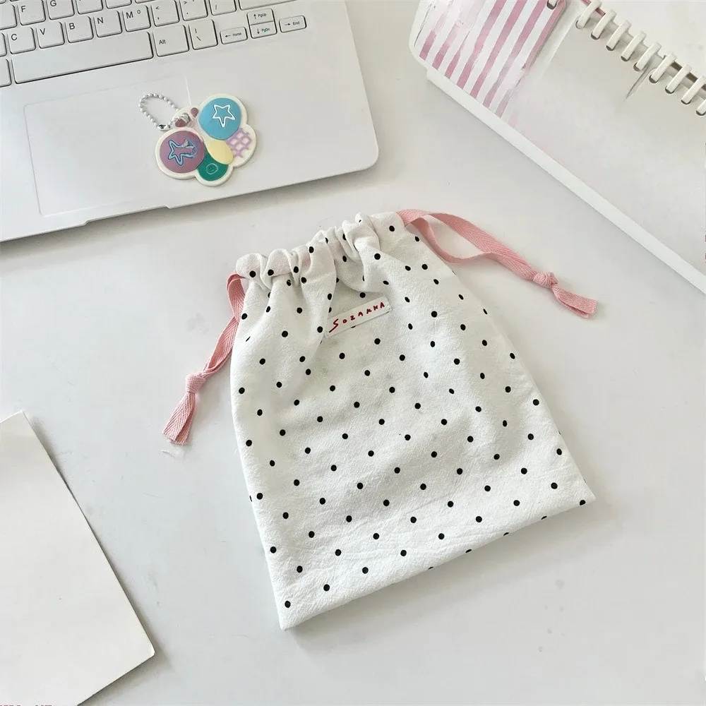 mignon points porte-monnaie clé écouteur cordon sac de rangement femmes filles bijoux rouge à lèvres cosmétique fourre-tout corde pochette chaîne sacs