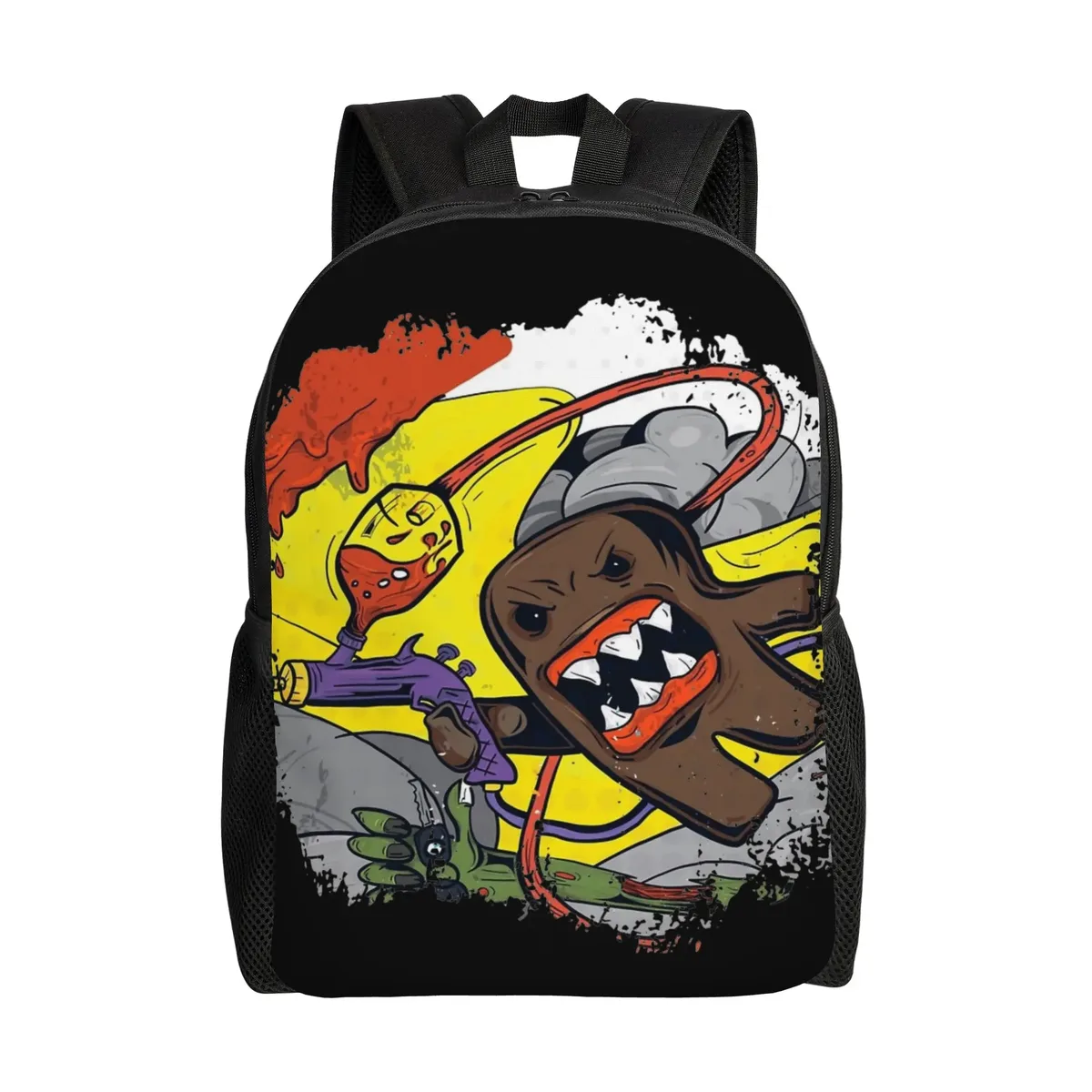 sac à dos domo kun doll cool, cadeau idéal pour le lycée, la randonnée, les voyages, sac à dos meme anime pour hommes et femmes, sacs en toile pour l'université