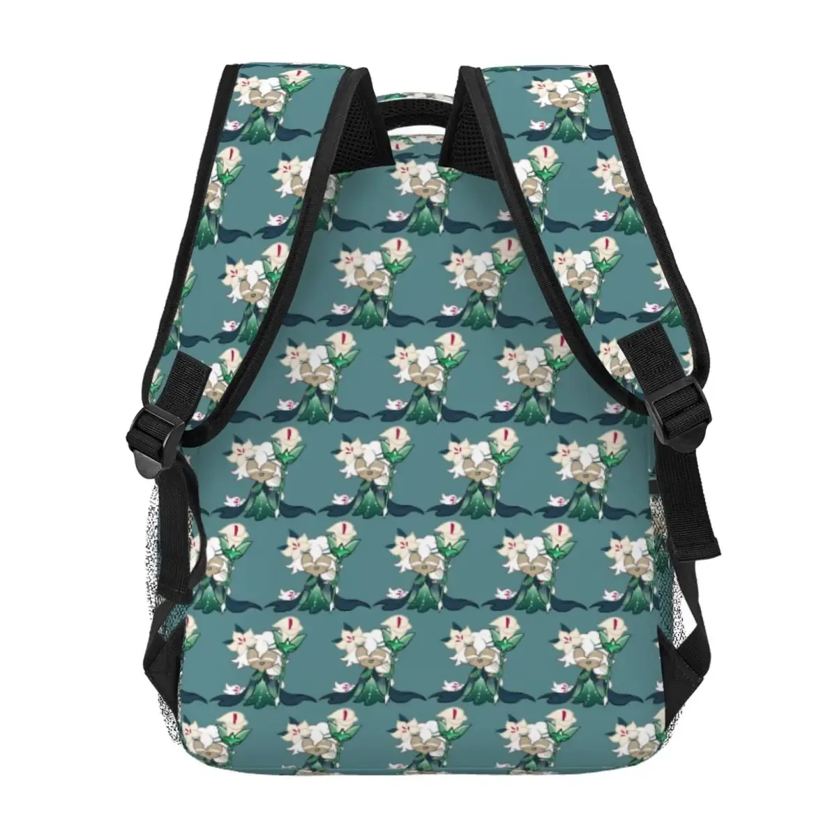 biscuit à la fleur de lys blanche! cookie run kingdom sac à dos long pour étudiants, sac d'école pour enfants, sacs à bandoulière pour ordinateur pour garçons et filles