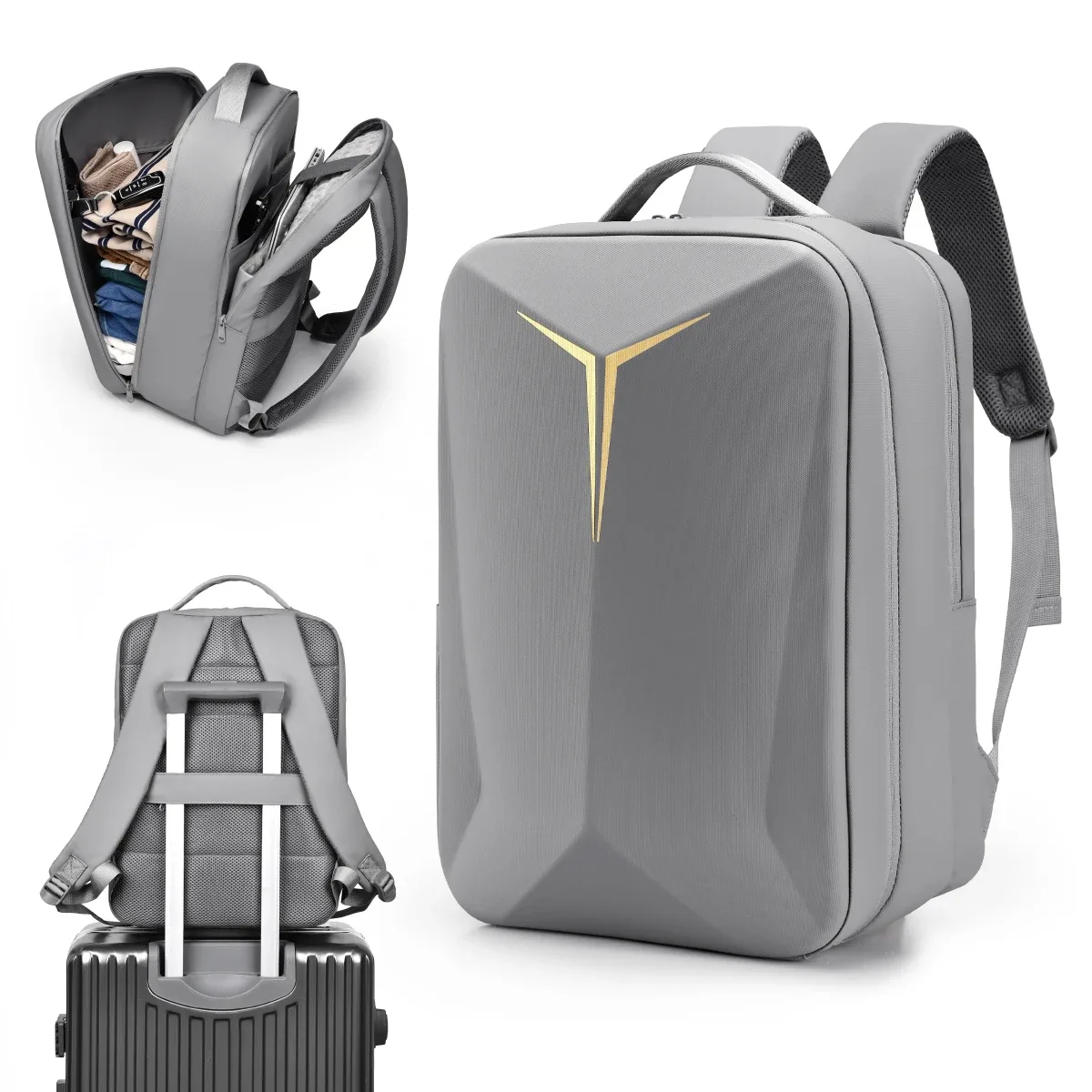 sac à dos hard shell e-sports sac à dos transfrontalier sac d'école de mode sac pour ordinateur portable voyage d'affaires sac d'ordinateur 18 pouces sac de voyage d'affaires pour les déplacements