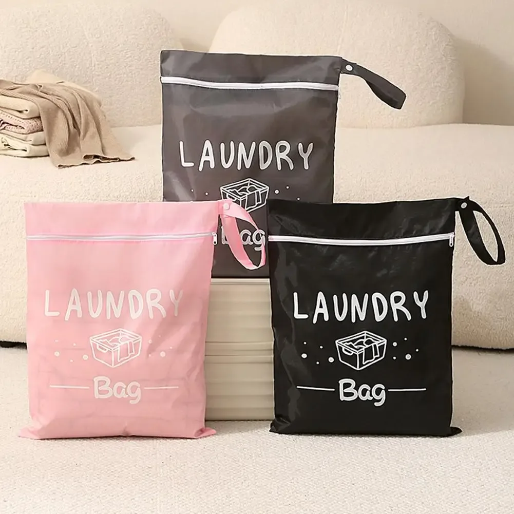 sac de rangement étanche, trousse de toilette de voyage, sac à linge réutilisable grande capacité, sacs humides et secs pour la gym, organisateur de vêtements sales