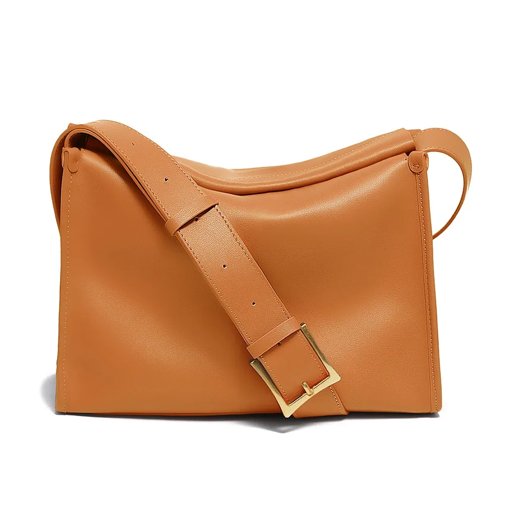 zency sac messager pour femme sac à bandoulière en cuir véritable souple sacoche poches de grande capacité sac à main vert foncé design
