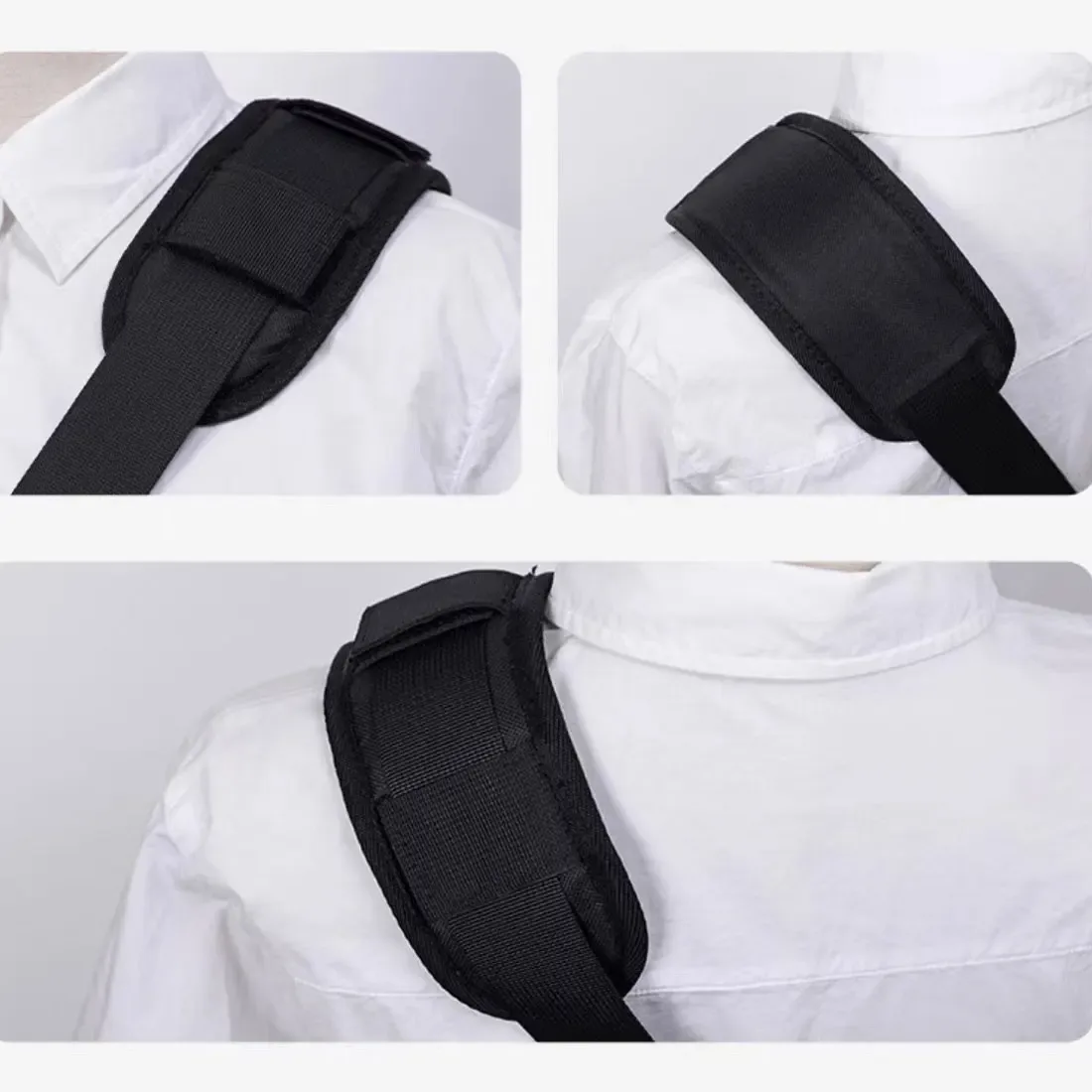 sangle d'épaule antidérapante, 1 pièce, fixation de sac, coussin rembourré de remplacement pour sac d'affaires, sac d'école, sac à dos