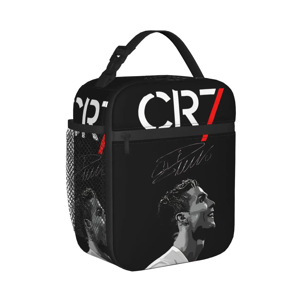 sac isotherme de football ronaldo cr7, sac à repas, boîte à lunch étanche, sac fourre-tout pour hommes et femmes, pour le travail et les activités de plein air