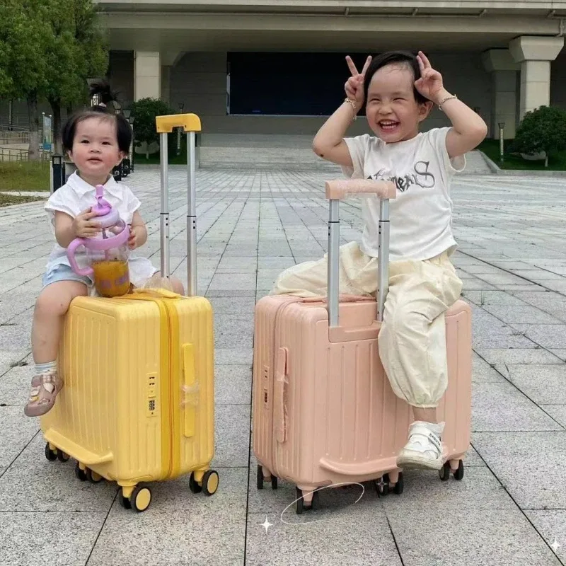 valise trolley pour enfants, gadget de marche pour bébé, petite valise pour garçon, peut rouler, fille, beau mot de passe