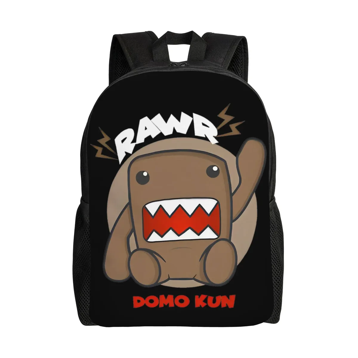 sac à dos domo kun doll cool, cadeau idéal pour le lycée, la randonnée, les voyages, sac à dos meme anime pour hommes et femmes, sacs en toile pour l'université