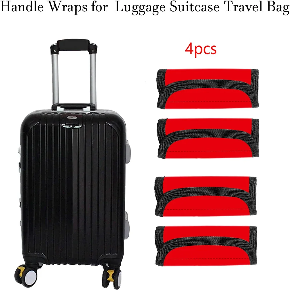 protège greffes poignée tissu multicouleur confort auto adhésif voyage sac valise pods trousseau cadeau
