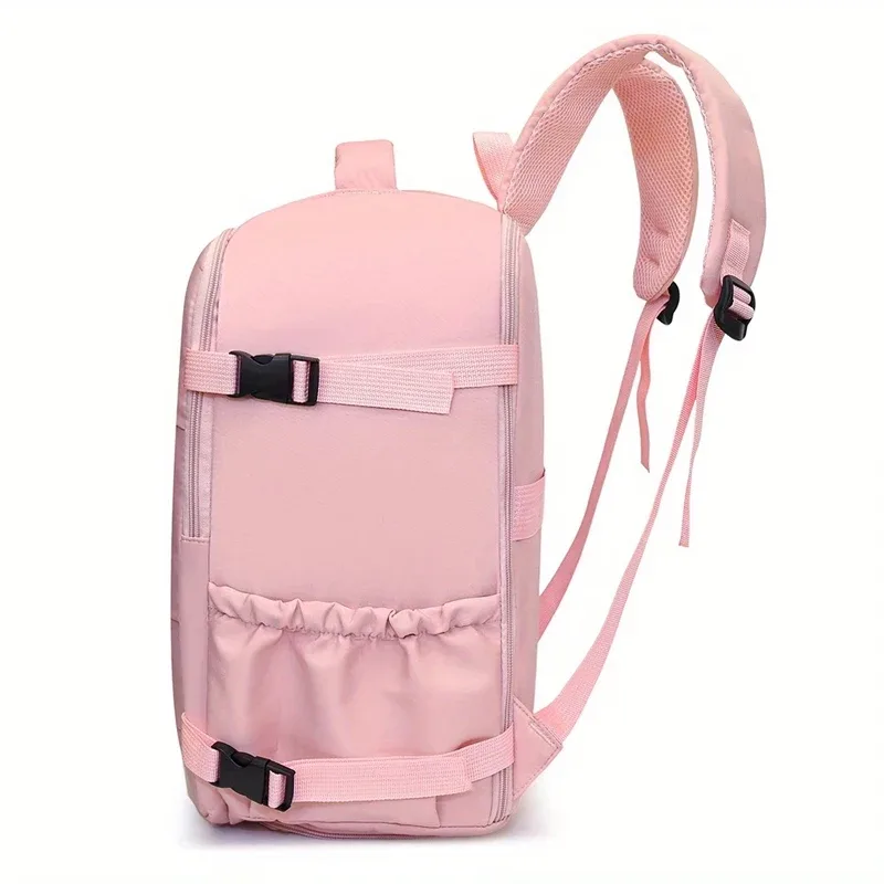 sac à dos de voyage polyvalent pour femme avec compartiment à chaussures, sacoche pour ordinateur portable multi-poches avec sangle de bagage pour le travail et les voyages