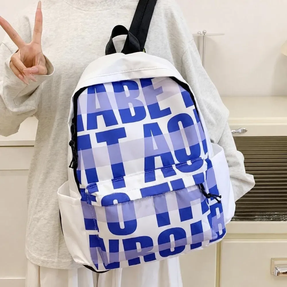 Sac à dos de voyage spacieux à grande capacité, multi-poches, durable, léger, avec bretelles confortables, sac à dos scolaire tendance