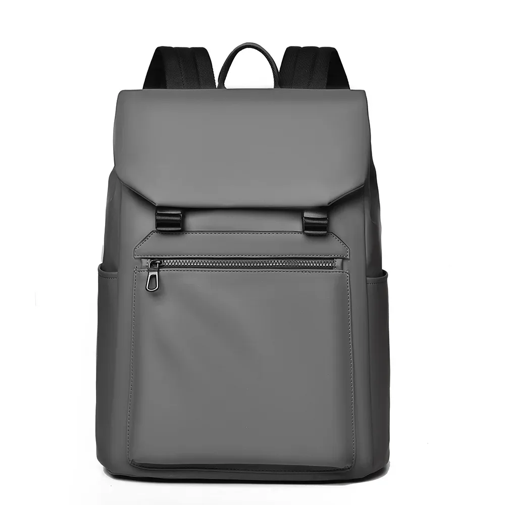 sac dos nylon homme noir gris vert 16 pouces multifonction ordinateur portable imperméable bandoulière arquée